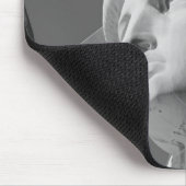 黒白の自由の女神 マウスパッド (コーナー)