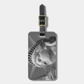 黒白の自由の女神 ラゲッジタグ (正面縦)