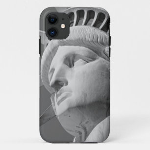 黒白の自由の女神 iPhone 11 ケース