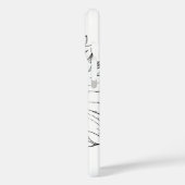 黒白ひまわり Case-Mate iPhoneケース (裏面 / 左)