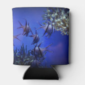 黒白アンジェフィッシュ深いブルーシー 缶クーラー (裏面)