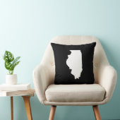 黒白イリノイ クッション (椅子)