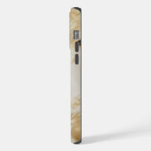 黒白カウハイド iPhoneケース (左側面)