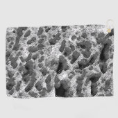 黒白サンゴ ゴルフタオル (横)