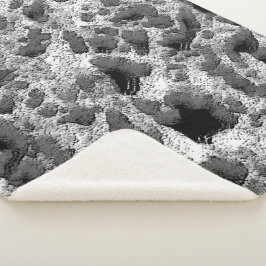 黒白サンゴ シェルパブランケット