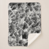 黒白サンゴ シェルパブランケット (正面)