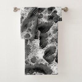 黒白サンゴ バスタオルセット