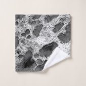 黒白サンゴ バスタオルセット (ウォッシュタオル)