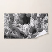 黒白サンゴ バスタオルセット (ハンドタオル)