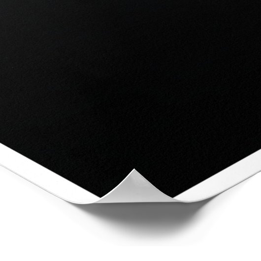 黒白サーファーとサンセット ポスター (角)