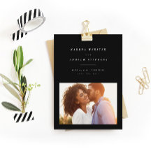 黒白シンプルの写真が日付を保存