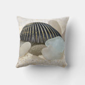 黒白シーガラス – 枕 (裏面)