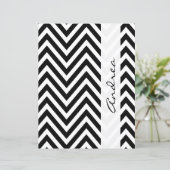 黒白ジグザグパターンお名前 (スタンド正面)