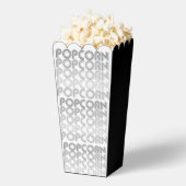 黒白ポップコーン フェイバーボックス (はじけた状態)
