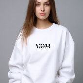 黒白ラブヨシマママプリント女 Tシャツ