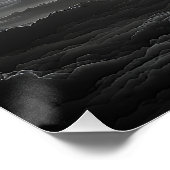 黒白太陽の食が上空で ポスター (コーナー)