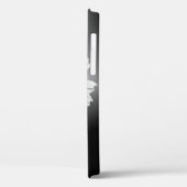 黒白熱［赤熱］光を放つ色の白い宇宙 Case-Mate iPhoneケース (裏面 / 左)