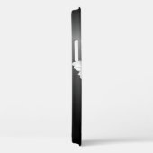 黒白熱［赤熱］光を放つ色の白い宇宙 Case-Mate iPhoneケース (裏面 / 右)