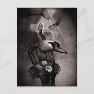 黒白鳥の理論 ポストカード