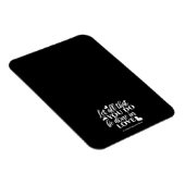 黒白1コリント16:14聖書の聖句アート マグネット (右側)