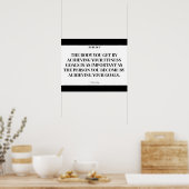 黒白 ポスター (キッチン)