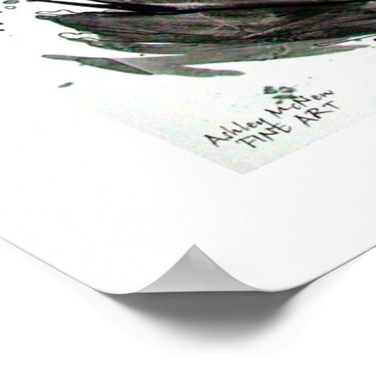 黒白 ポスター (角)