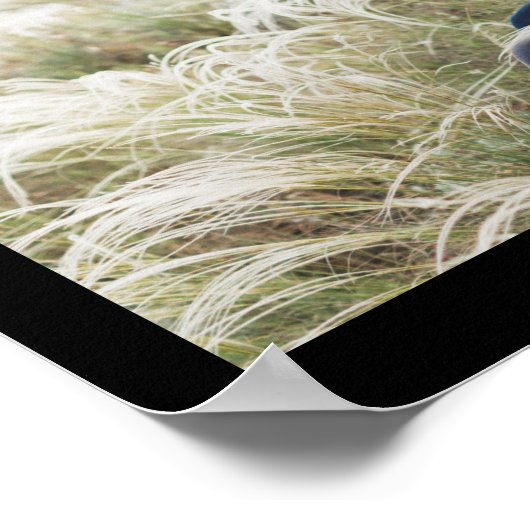 黒白 席を選んで 側を選ばない 結婚式写真 ポスター (角)