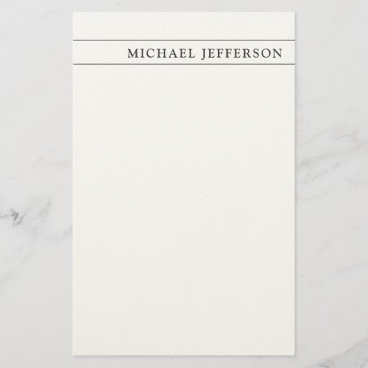 黒白 法律 弁護士 職業 便箋 (正面)