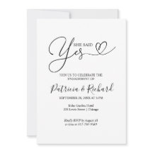 黒白She言ったYes婚約パーティ