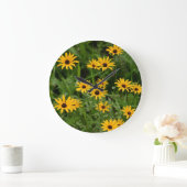 黒目のスーサン時計 ラージ壁時計 (ホーム)