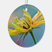 黒目のスーザン セラミックオーナメント (左)