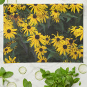 黒目のSusans キッチンタオル (折り畳み)