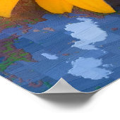 黒目スーザンポスター ポスター (角)