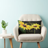 黒目スーザン写真真愛 ランバークッション (椅子)