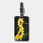 黒目スーザン真愛の句 ラゲッジタグ (正面縦)