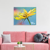 黒目スーザン キャンバスプリント (インサイチュ (リビング))