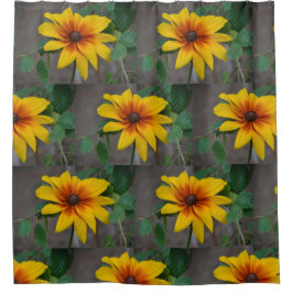 黒目スーザン シャワーカーテン