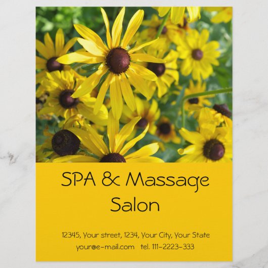 黒目スーザン チラシ (正面)