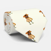 黒目スーザン ネクタイ (ロール)