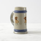 黒目スーザン ビールジョッキ (正面左)