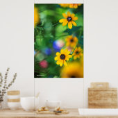 黒目スーザン ポスター (キッチン)