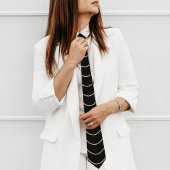 黒真珠の列:エレガント大事な行事 ネクタイ