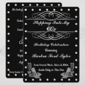 黒真珠 招待状 (正面/裏面)