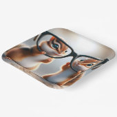 黒眼鏡のチップ ペーパープレート (傾斜あり)