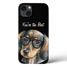 黒眼鏡をかけたかわいいダシュント