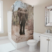 黒砂歩く シャワーカーテン (インサイチュ)