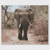 黒砂歩く ラッピングペーパー (フラット)