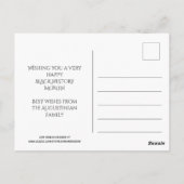 黒祝史月の文字 ポストカード (裏面)