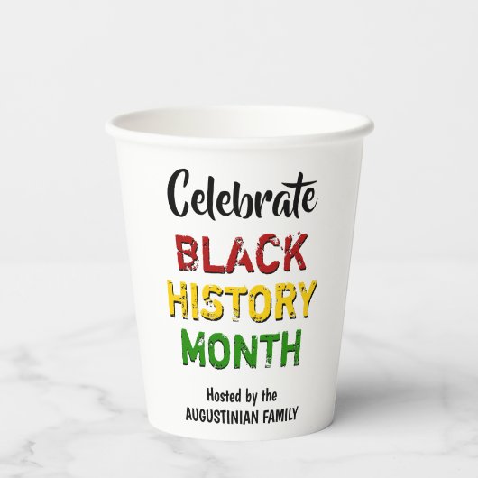 黒祝史月紙杯 紙コップ (裏面)