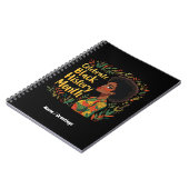 黒祝史月Honor Afro American ノートブック (左側)